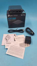 Enrutador de Viaje ultraportátil Wi-Fi 6 AX1500 TP-Link CAJA ABIERTA