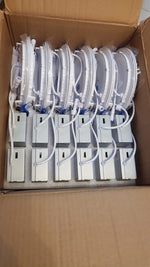 Luces LED empotrables de 6 ", regulable, 4000 K blanco frío. 12 PACK Ensenior