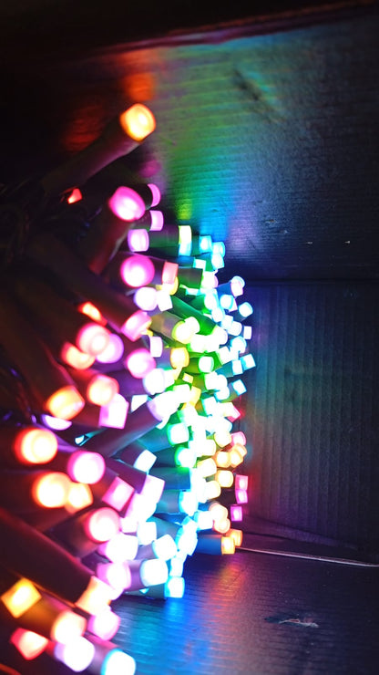 Cadena de Luces Navideñas Govee H6871, RGBWIC 30M, 140 Modos