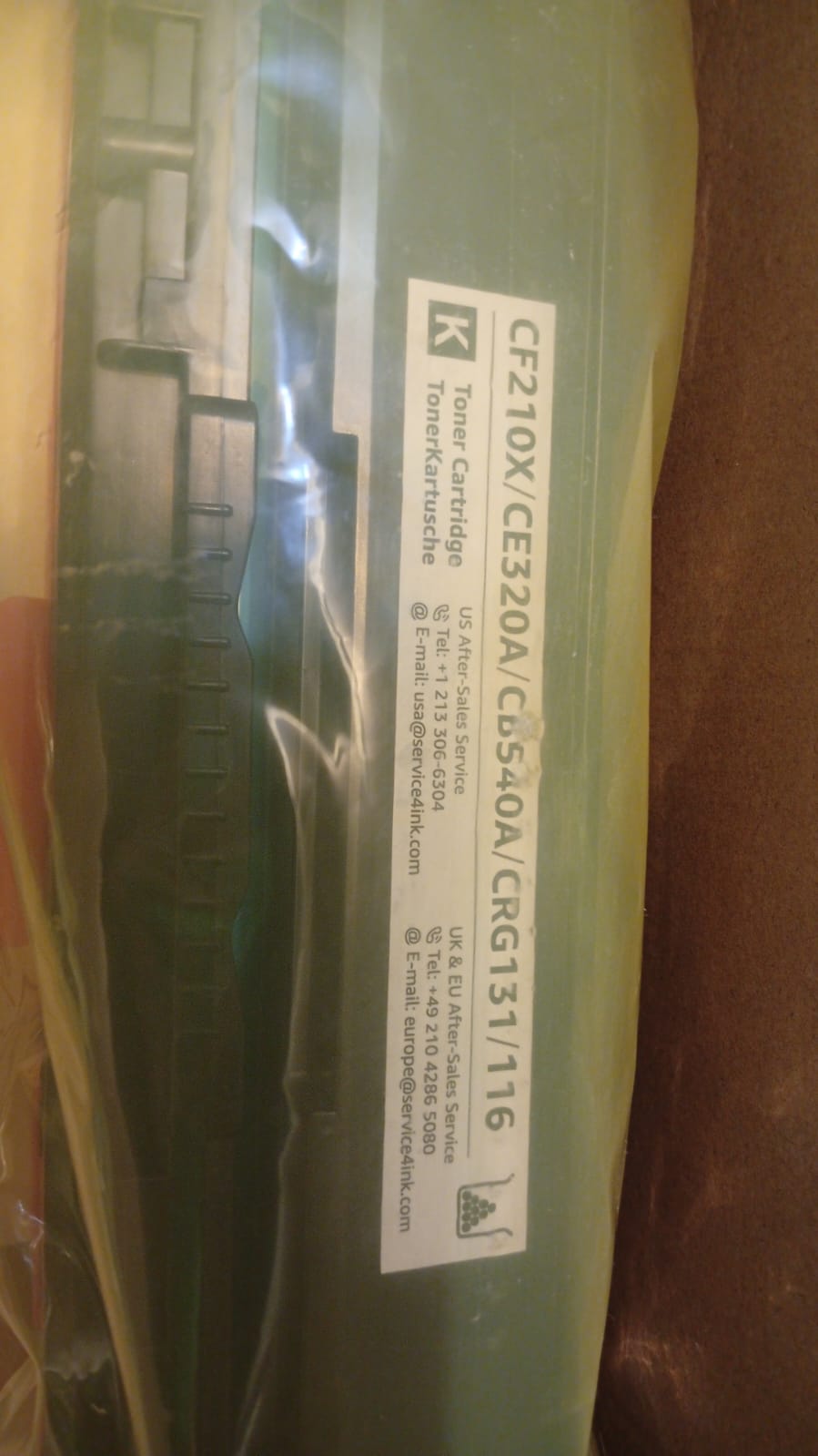 Cartucho de tóner Compatible con Canon 131, 131 A/X, 5pcs.