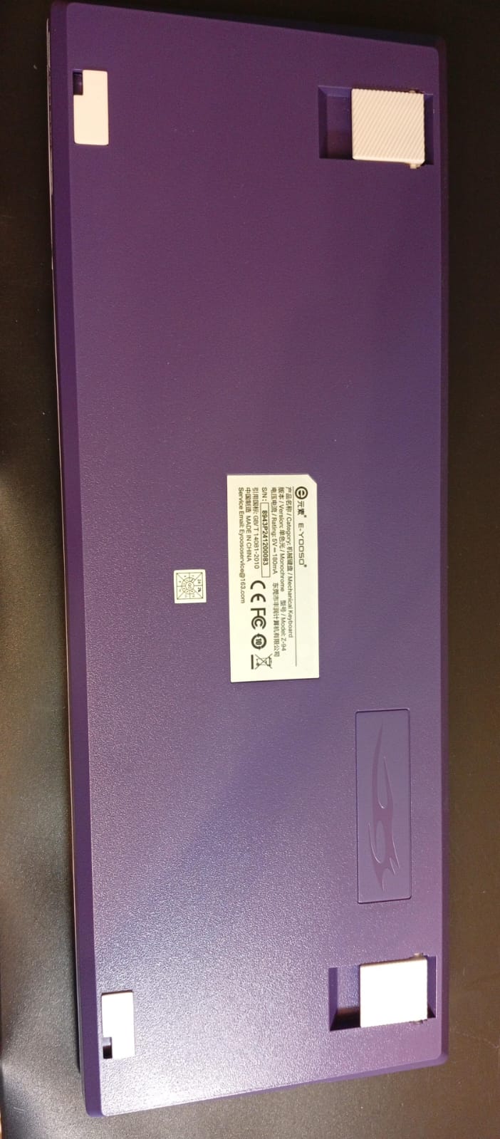 Teclado mecánico para juegos USB con cable, para juegos y trabajo.