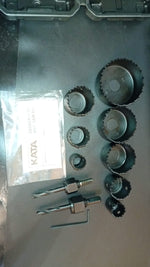 Kit de brocas sierra de agujero, KATA, madera-PVC y yeso (DETALLE)