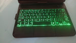 Funda para iPad de 11", giratoria 360°,  retroiluminado RGB.