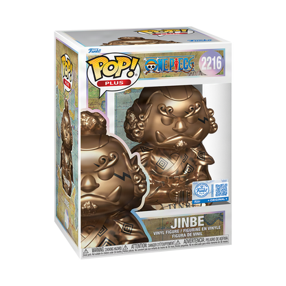 Funko Pop! Plus: One Piece Jinbe (la estatua de bronce) No. 2216