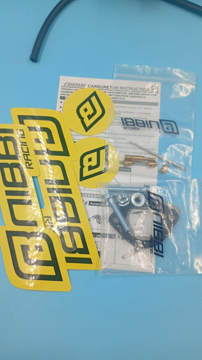 Carburador PE28 mm, apto para motor de motocicleta, (DETALLE).