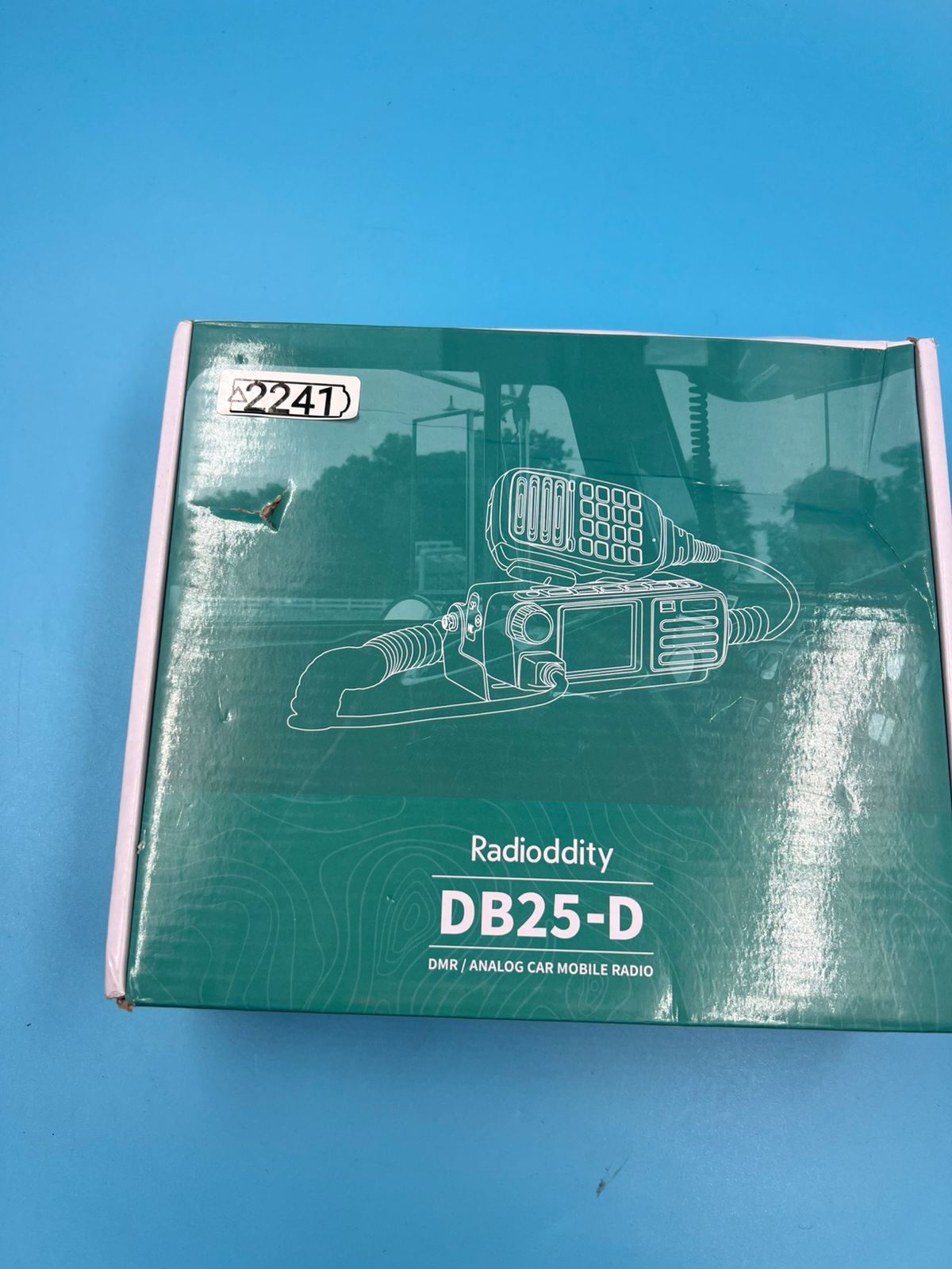 Radioddity DB25-D Radio móvil DMR de doble banda