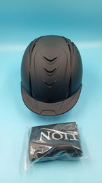 Casco ecuestre Deluxe Schooler, talla XS-S, certificado SEI.