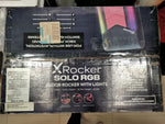 Silla Gamer X Rocker Neomotion Solo RGB Floor Rocker con Luces