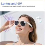 Lentes Inteligentes, F-16 Bluetooth 5.4, Audio Open Ear, Llamadas y Fitface.