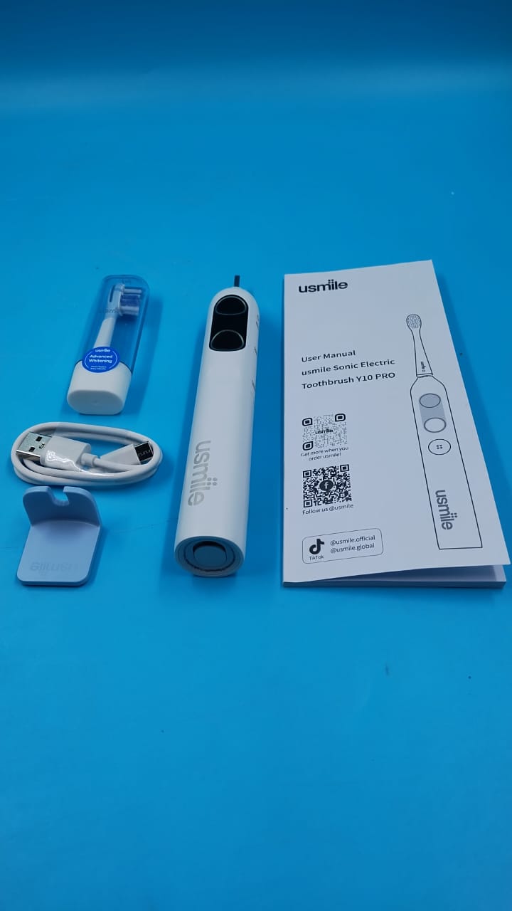 Cepillo de dientes eléctrico recargable, impermeable, (USADO).