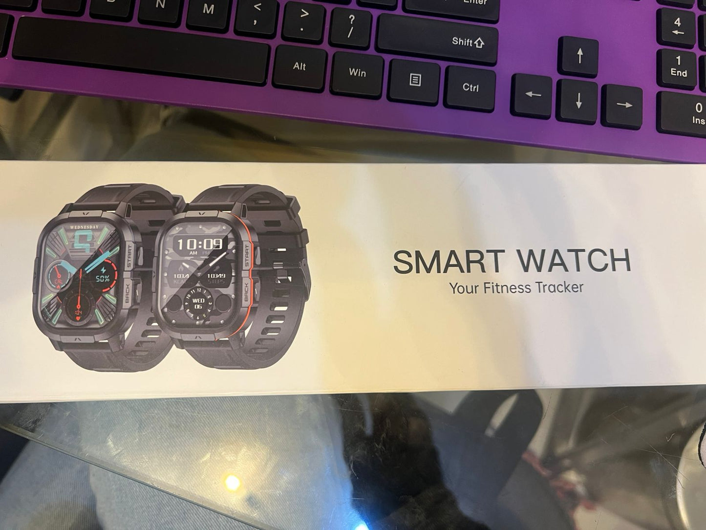 Reloj inteligente para hombre con rastreador de actividad física