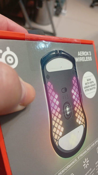 Mouse para Juegos Steelseries Aerox 3, TrueMove 8K y Ultraligero