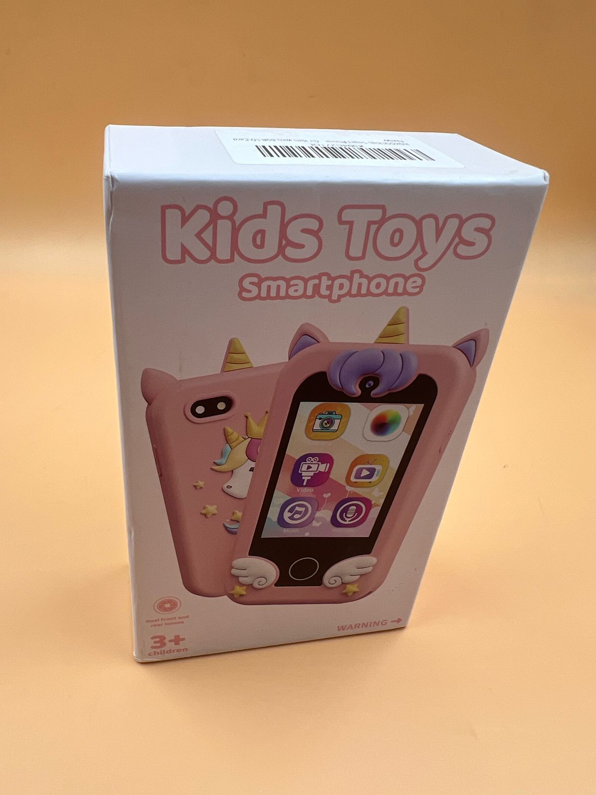 Teléfono juguete para niños cámara dual