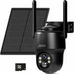 Cámara De Seguridad Solar 4G LTE 3MP 2K Exterior Inalámbrica  USADA