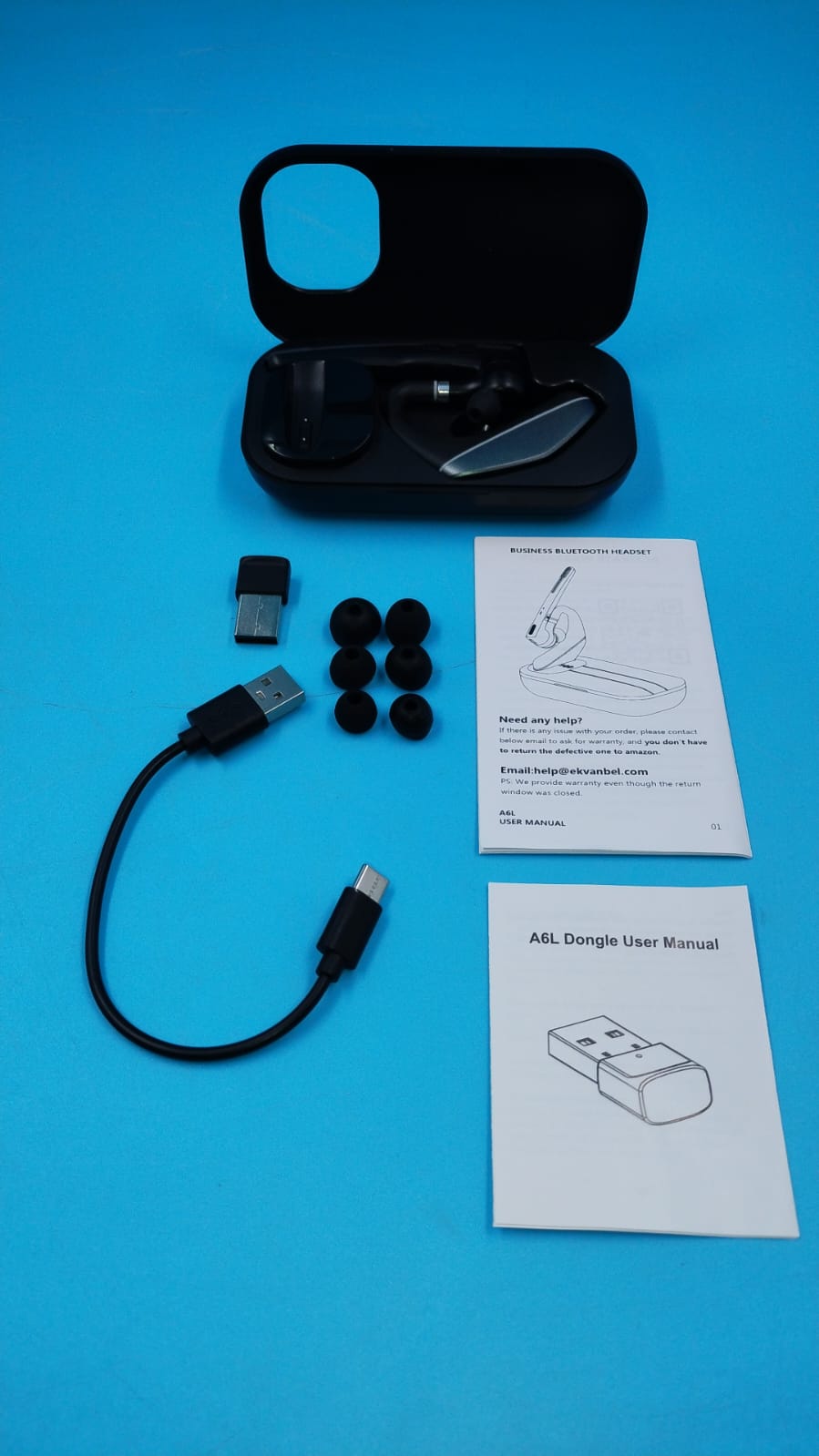 Auricular inalámbrico, computadora, hogar, oficina. (USADO).