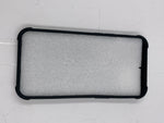 Funda compatible con iPhone 14/13, diseño con patrón de parachoques trasero.