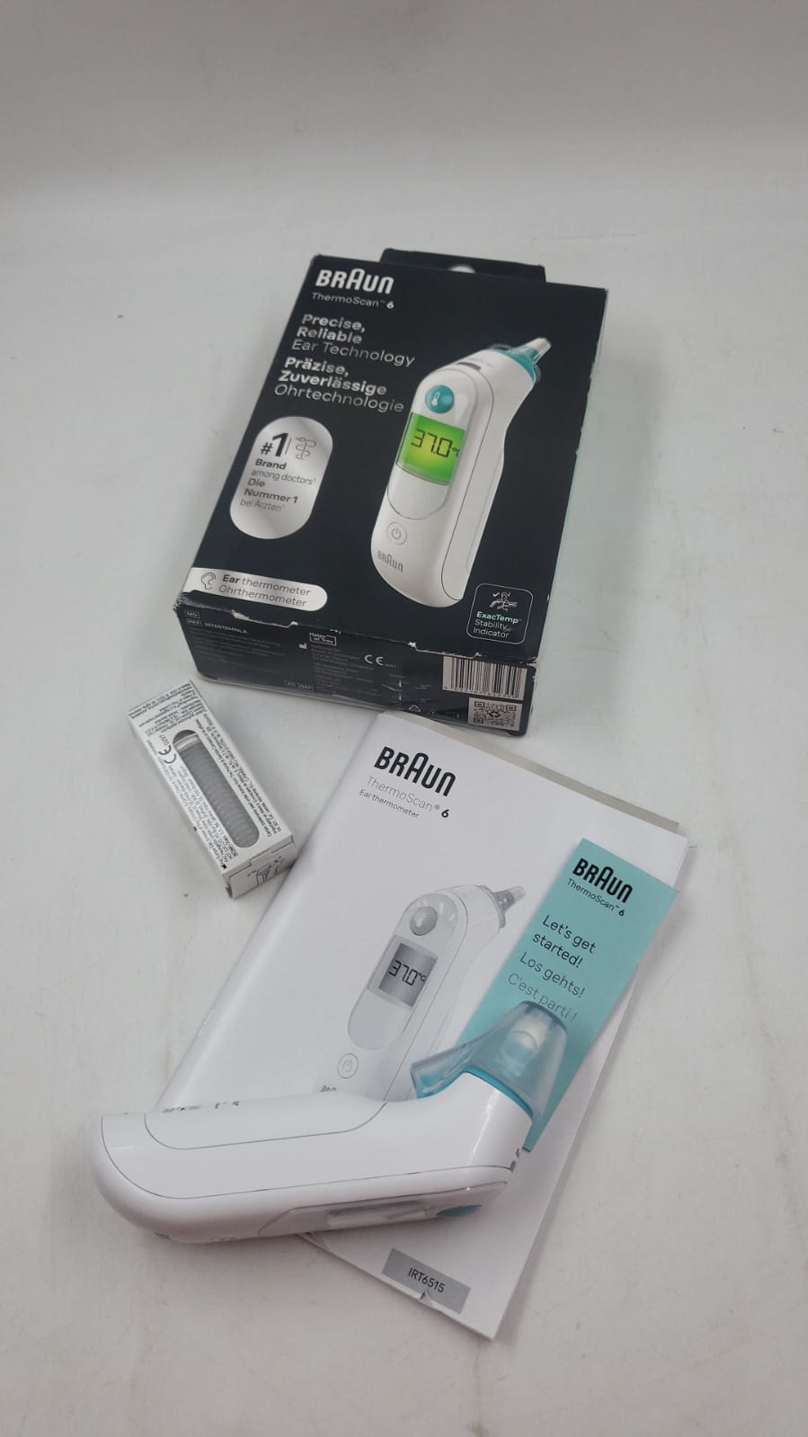 Braun Thermoscan 6, Termómetro Digital De Oído,