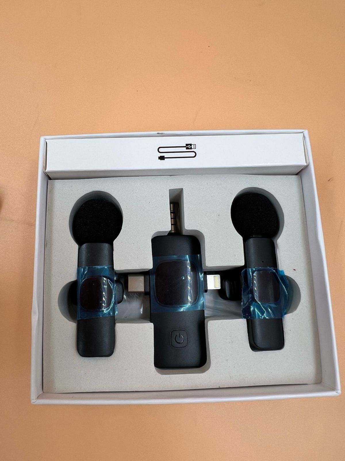 Micrófono inalámbrico para iPhone Android