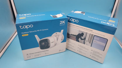 Cámara Seguridad WiFi Exterior 3MP Alexa Tapo C310