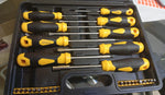 Juego de destornilladores magnéticos, 51 Pcs. (DETALLE).