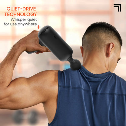 Masajeador de percusión de tejido ultra profundo Sharper Image Powerboost