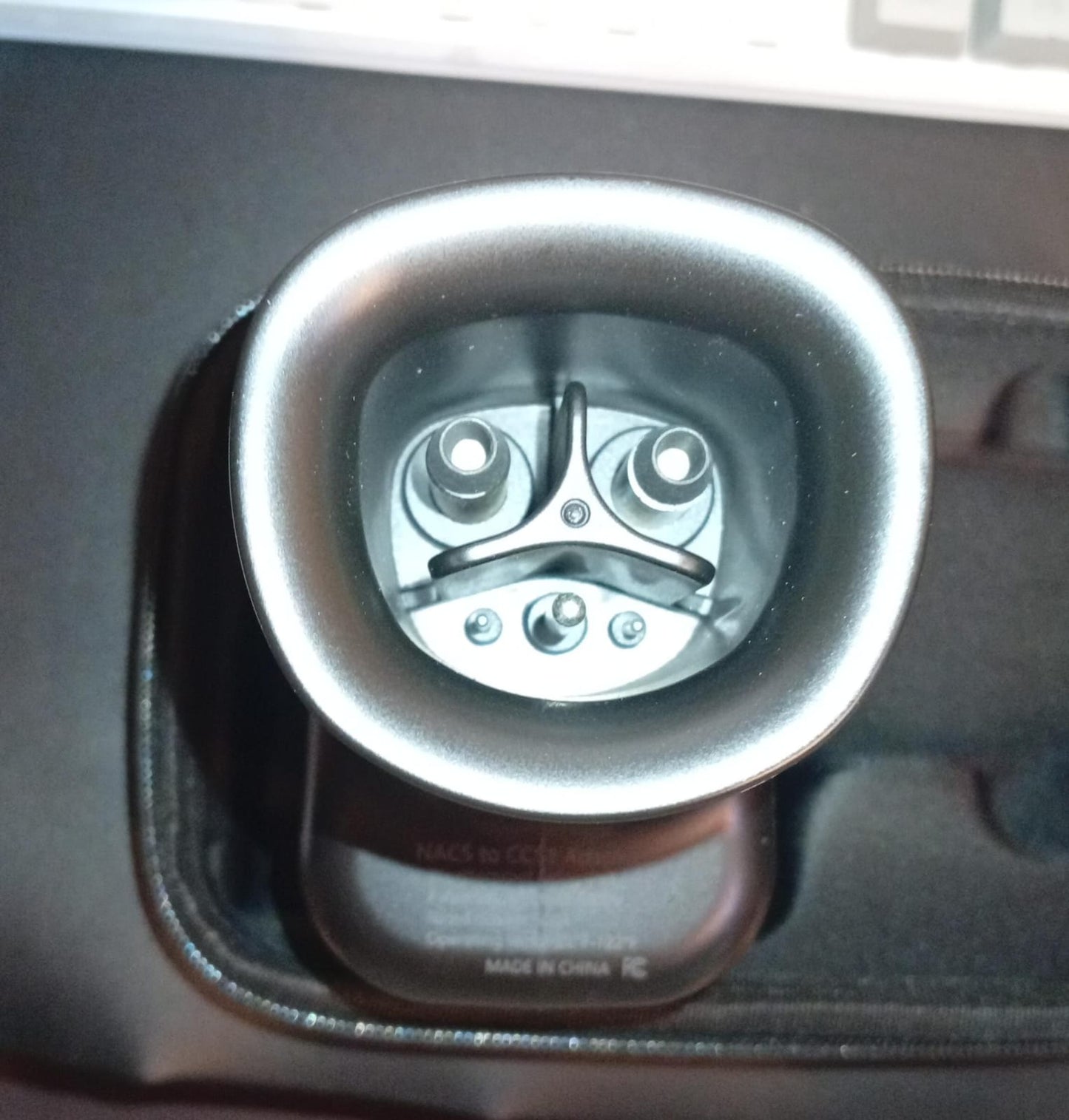 Adaptador de carga, Nacs Supercharger a CCS1, Tesla V1/V2.