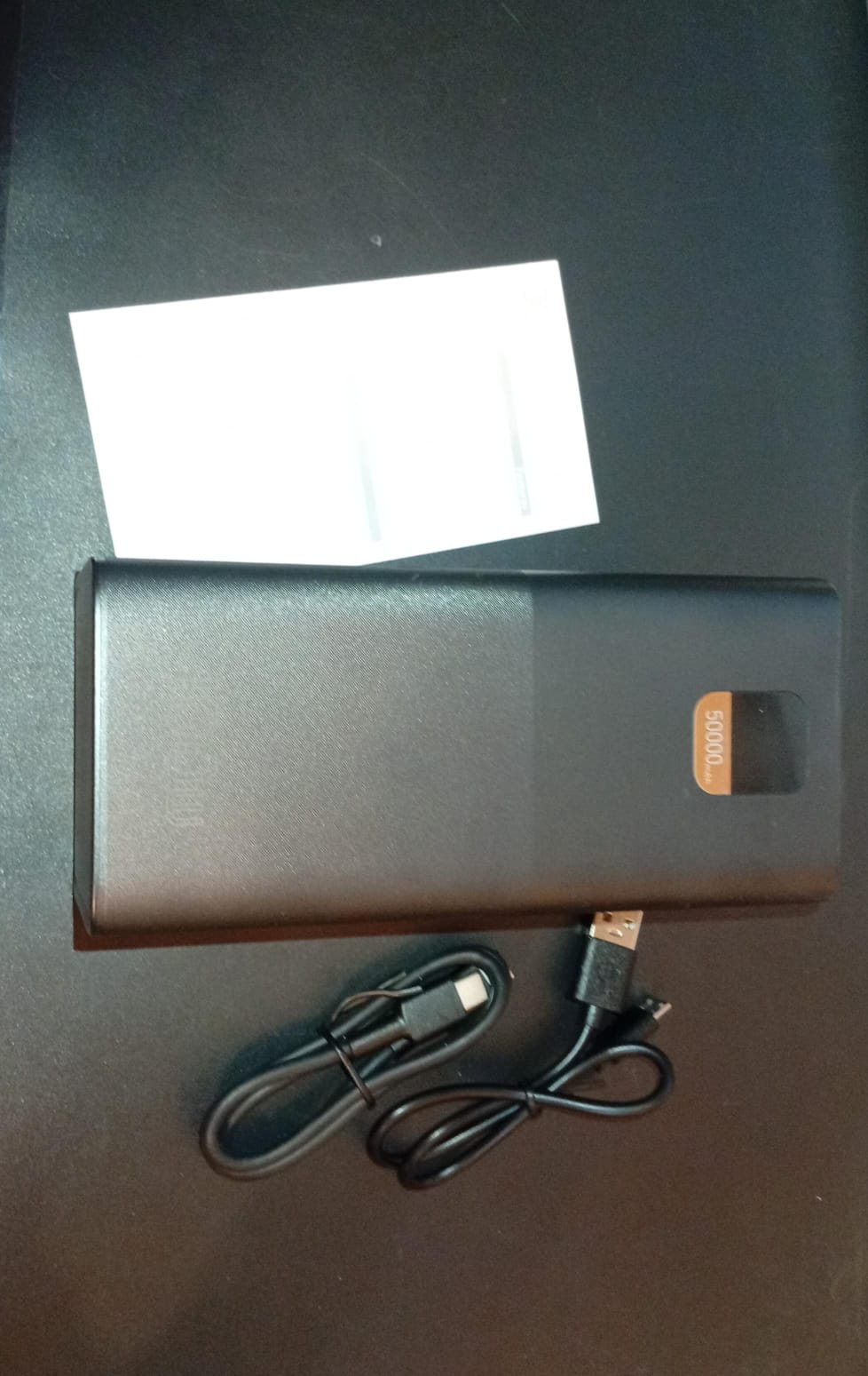 Cargador portátil de 100 W, 50000 mAh, 4 out, 3 in, (USADO).