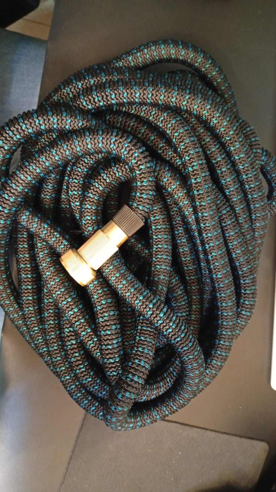 Manguera de Jardín Expandible hasta 15 Metros, Boquilla 10 modos.