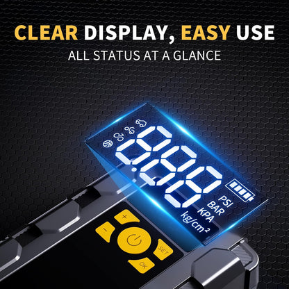 Arrancador Auto 2000A Compresor Aire 150 PSI Powerbank LED (USADO)