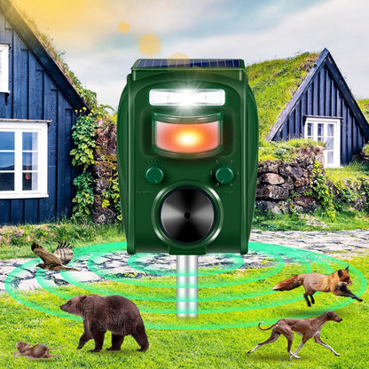 Repelente ultrasónico de animales sensor