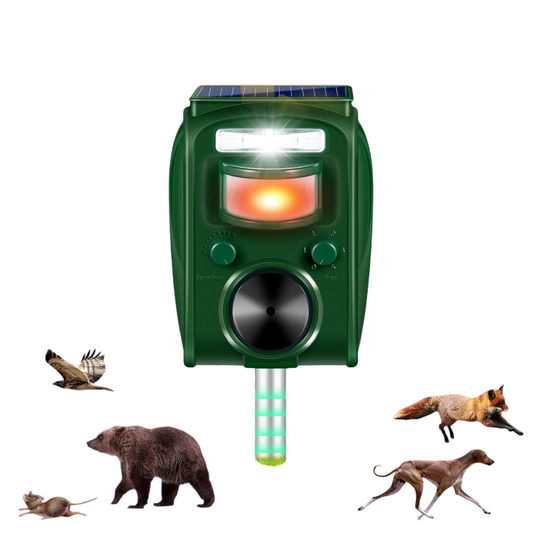 Repelente ultrasónico de animales sensor