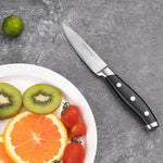 Linoroso, cuchillo de cocina de 3.5", acero al carbono aleman.(USADO)