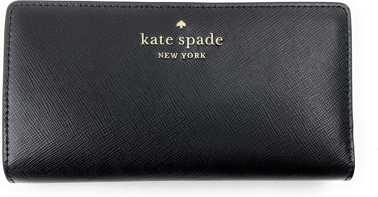 Cartera grande y delgada Madison. Kate Spade