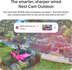 Cámara de seguridad Google Nest Outdoor  2ª gen 2 PZA