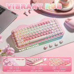 YUNZII C75 - Teclado Mecánico Inalámbrico Para Juegos.(USADO)