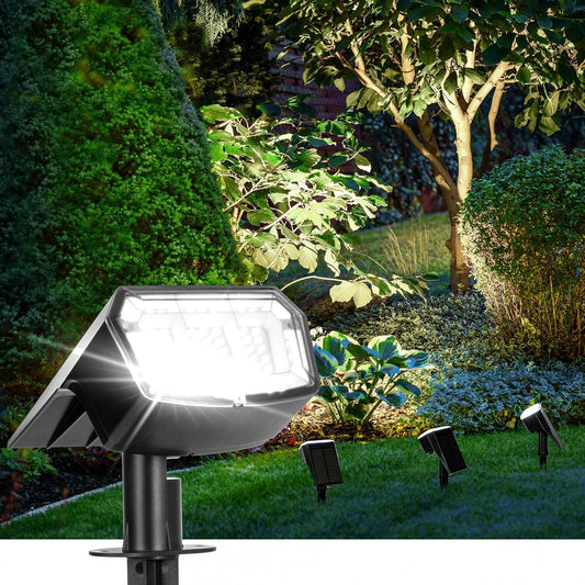 Paquete de 10 luces solares de exterior impermeables, IP65.
