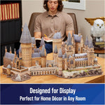 Construcción 4D, Castillo Rompecabezas 3D Harry Potter Castillo Hogwarts Deluxe