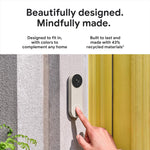 Timbre Google Nest con cable, Cámara de Video 2 gen (USADO)