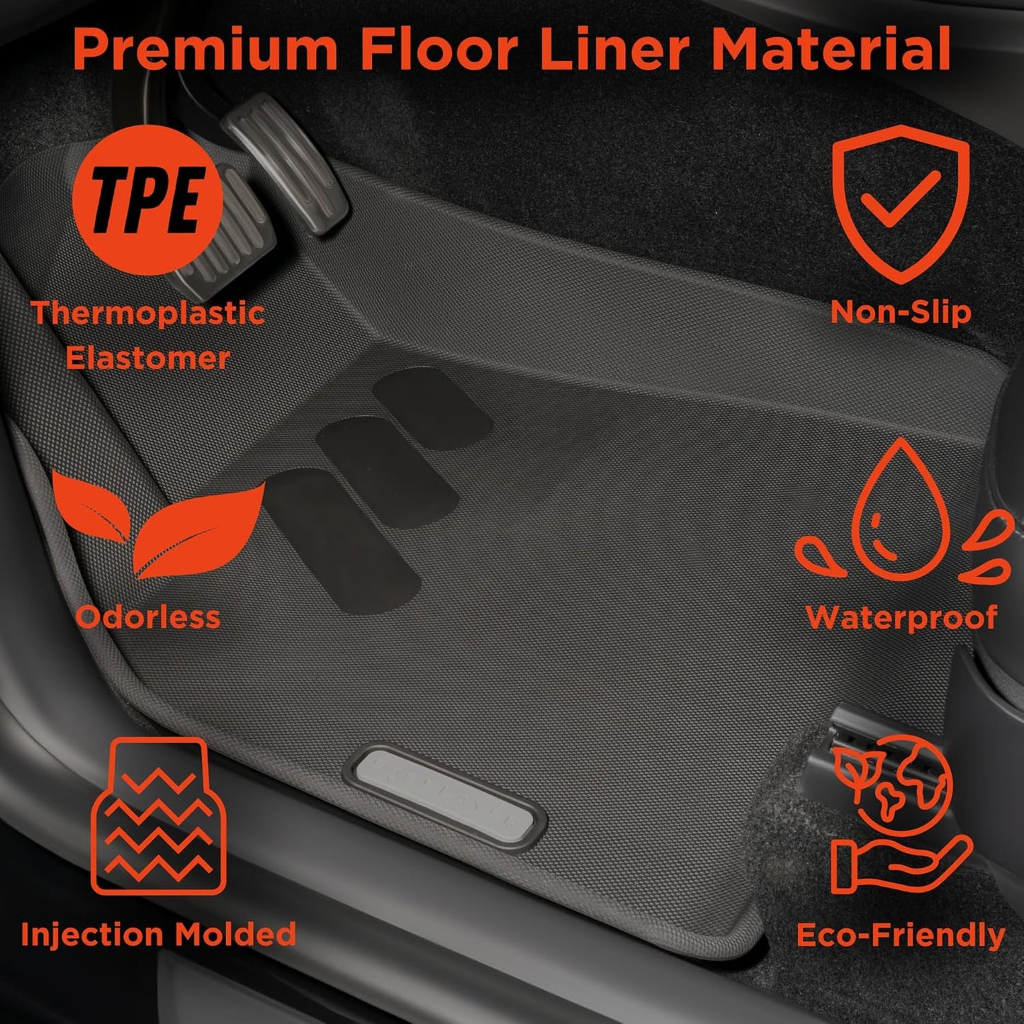 Tapetes BaseLayer Alfombrillas para Tesla Modelo Y (2021-2026) Juniper