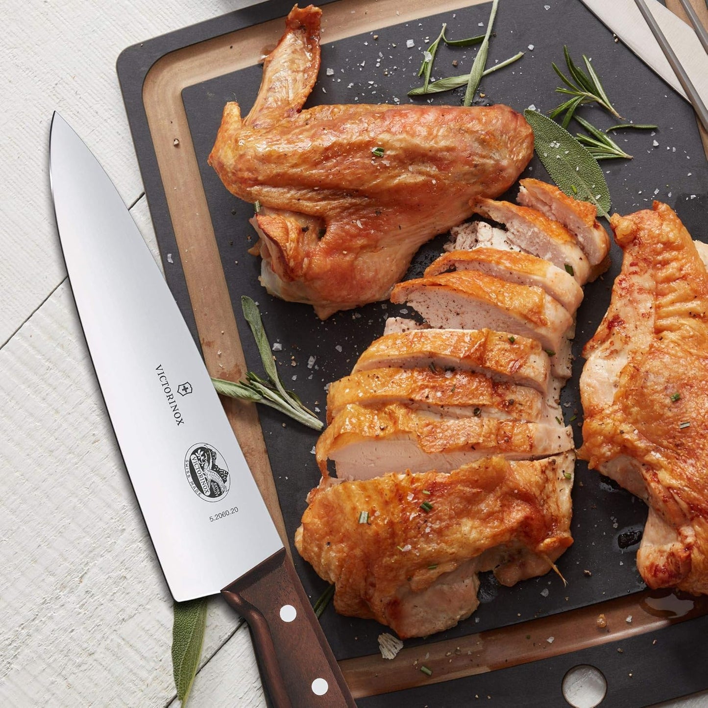 Cuchillo De Cocina, Chef Pro, Victorinox, Acero Quirurgico, 23CM