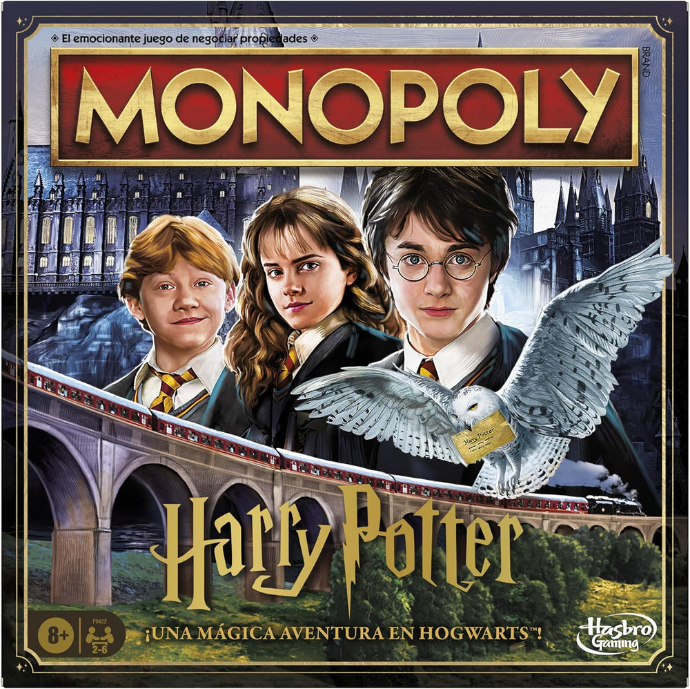 Juego de Mesa Monopoly Hasbro Gaming Harry Potter