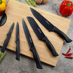 Juego de cuchillos Hunter.Dual de 15 pcs, con bloque de auto-afilado.