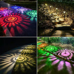 Paquete de 8 luces solares para camino de jardin, (USADAS).