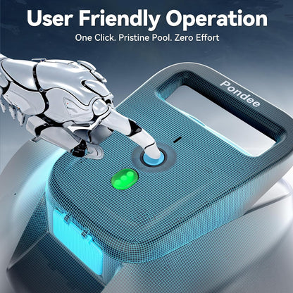 Robot Aspirador Piscina WaveRobo X1 Inalámbrico 120 Min