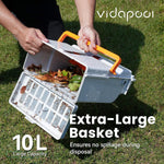 Limpiador automático robótico de piscina con energía solar, VIDAPOOL