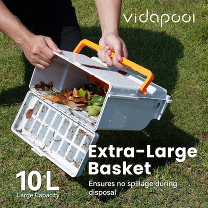 Limpiador automático robótico de piscina con energía solar, VIDAPOOL