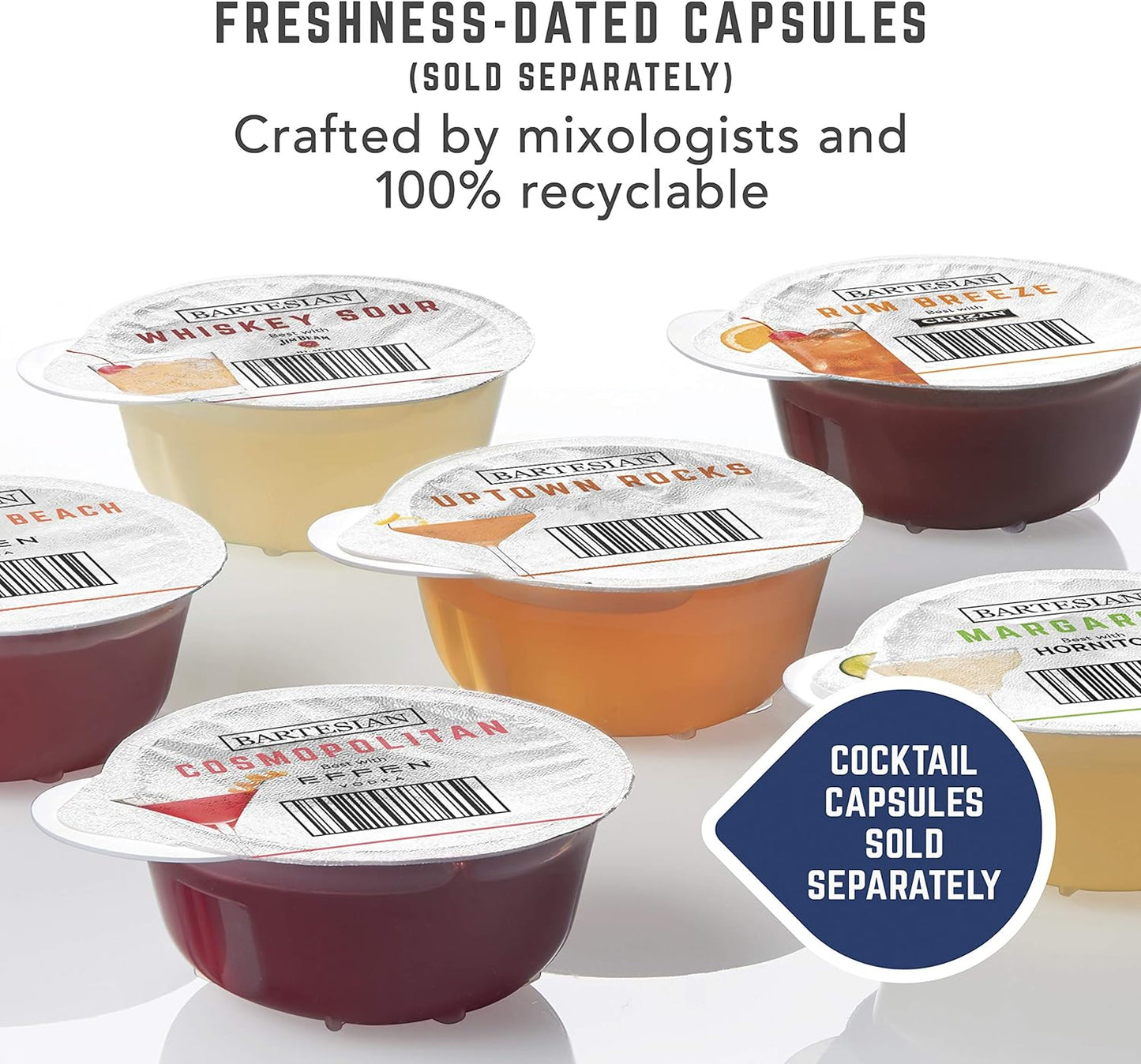 Máquina prémium de cocteles y margaritas, Bartesian, (USADA).