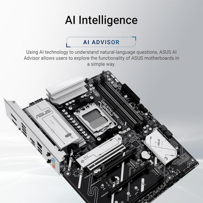 Tarjeta Madre ASUS Prime B850-PLUS, PCIe 5.0, LAN de 2.5Gb.