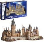 Construcción 4D, Castillo Rompecabezas 3D Harry Potter Castillo Hogwarts Deluxe
