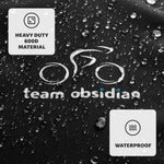 Funda para bicicletas, Team Obsidian, XXL(3 bicis), oxford impermeable.